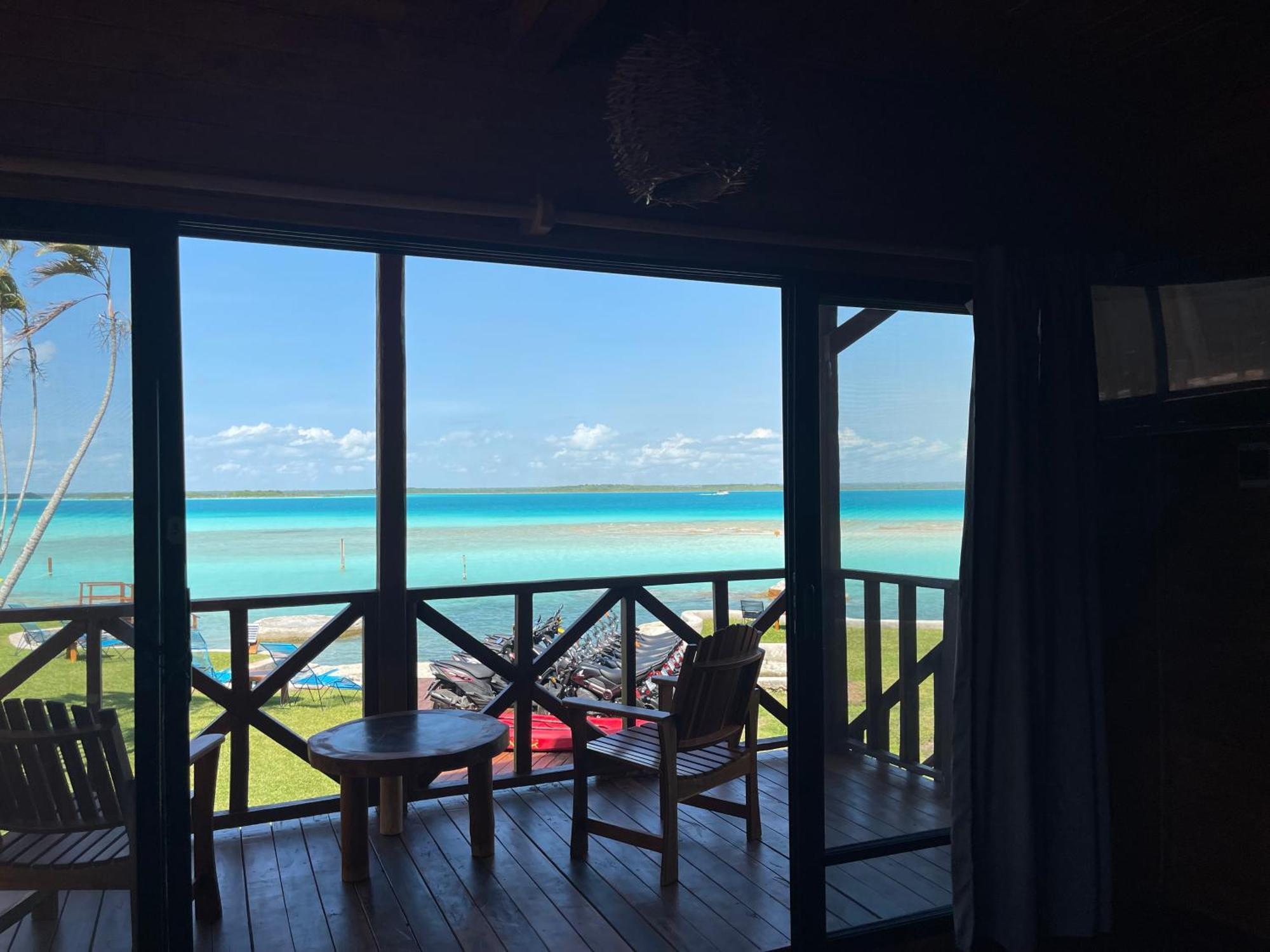 Blue Caribe Bacalar Front Lagoon ภายนอก รูปภาพ