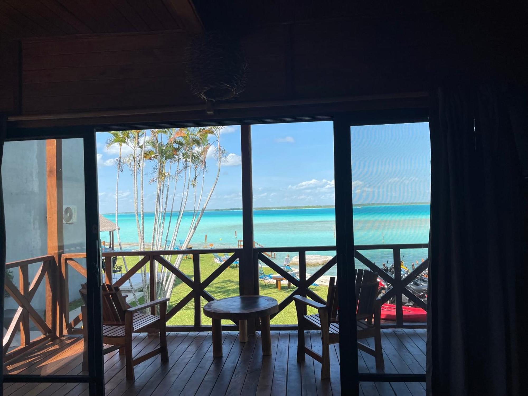 Blue Caribe Bacalar Front Lagoon ภายนอก รูปภาพ