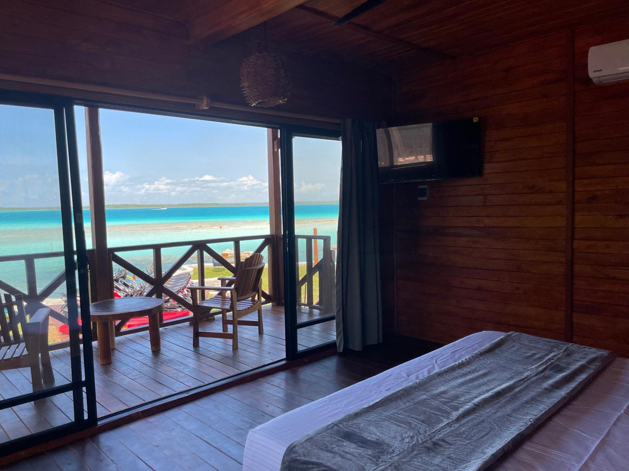 Blue Caribe Bacalar Front Lagoon ภายนอก รูปภาพ