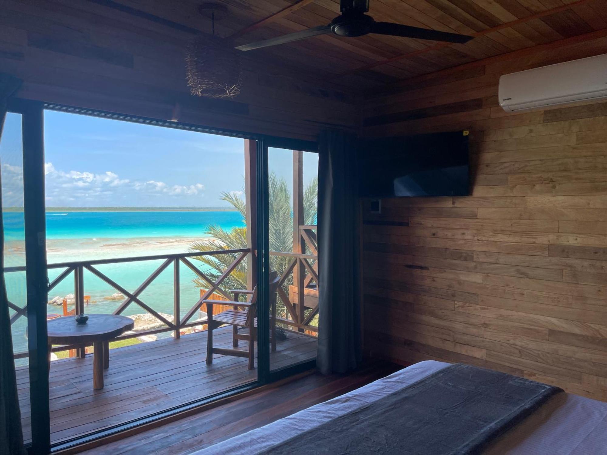 Blue Caribe Bacalar Front Lagoon ภายนอก รูปภาพ