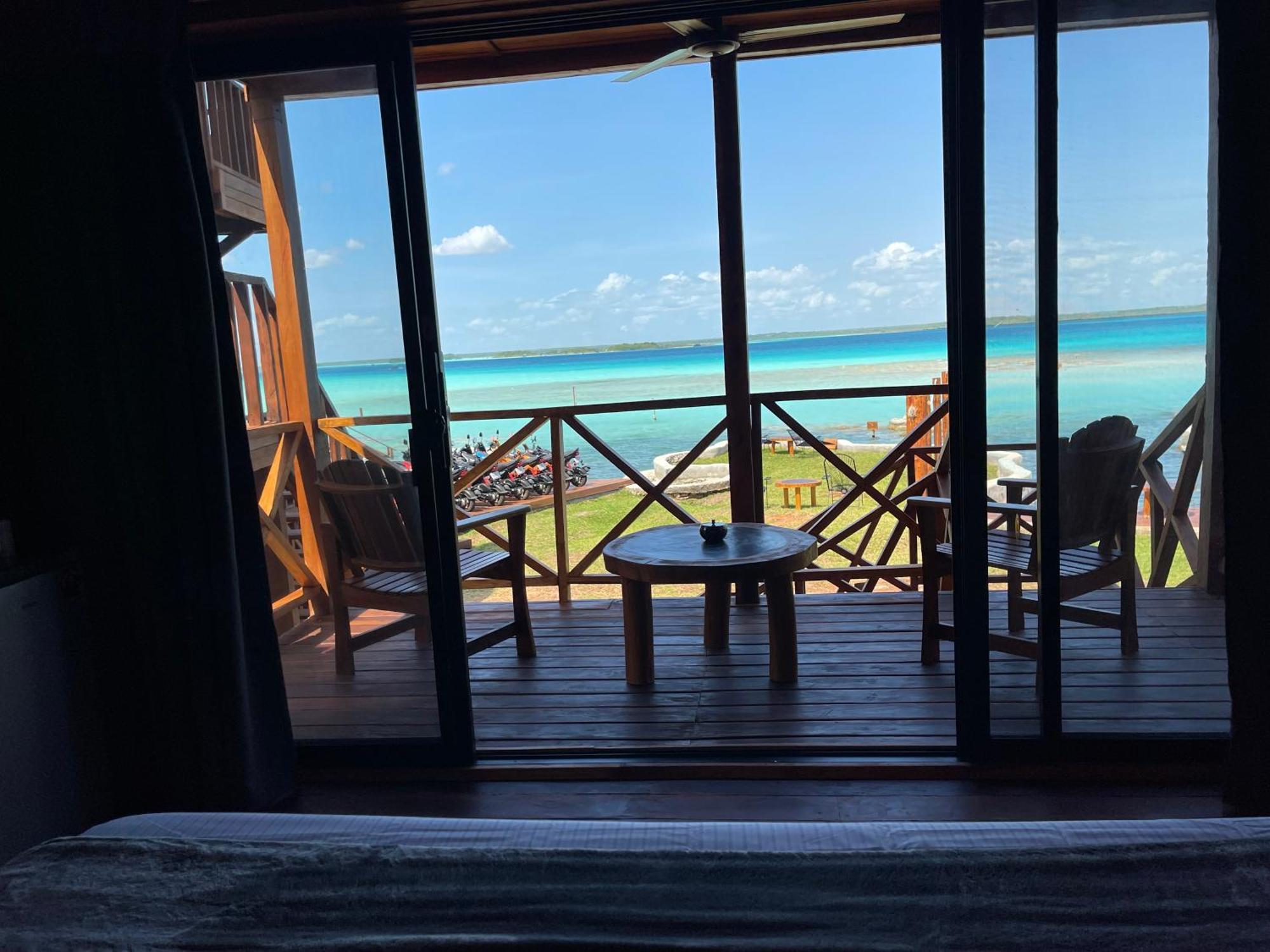Blue Caribe Bacalar Front Lagoon ภายนอก รูปภาพ