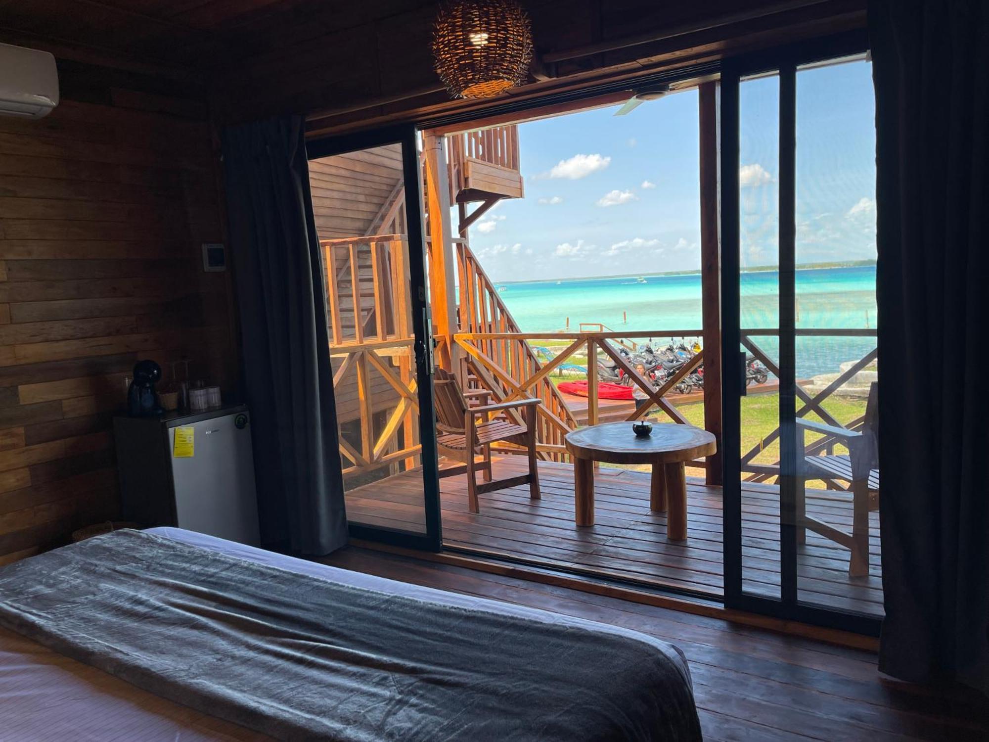 Blue Caribe Bacalar Front Lagoon ภายนอก รูปภาพ