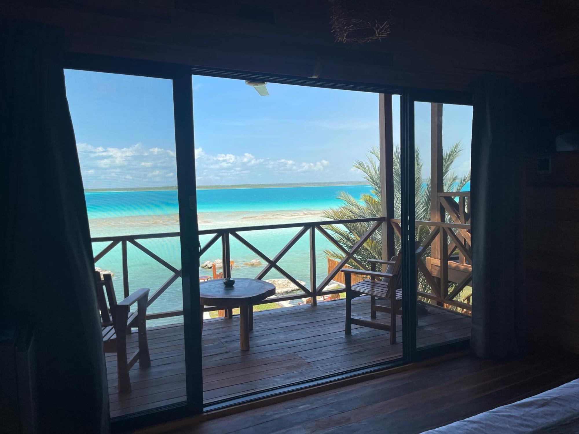 Blue Caribe Bacalar Front Lagoon ภายนอก รูปภาพ