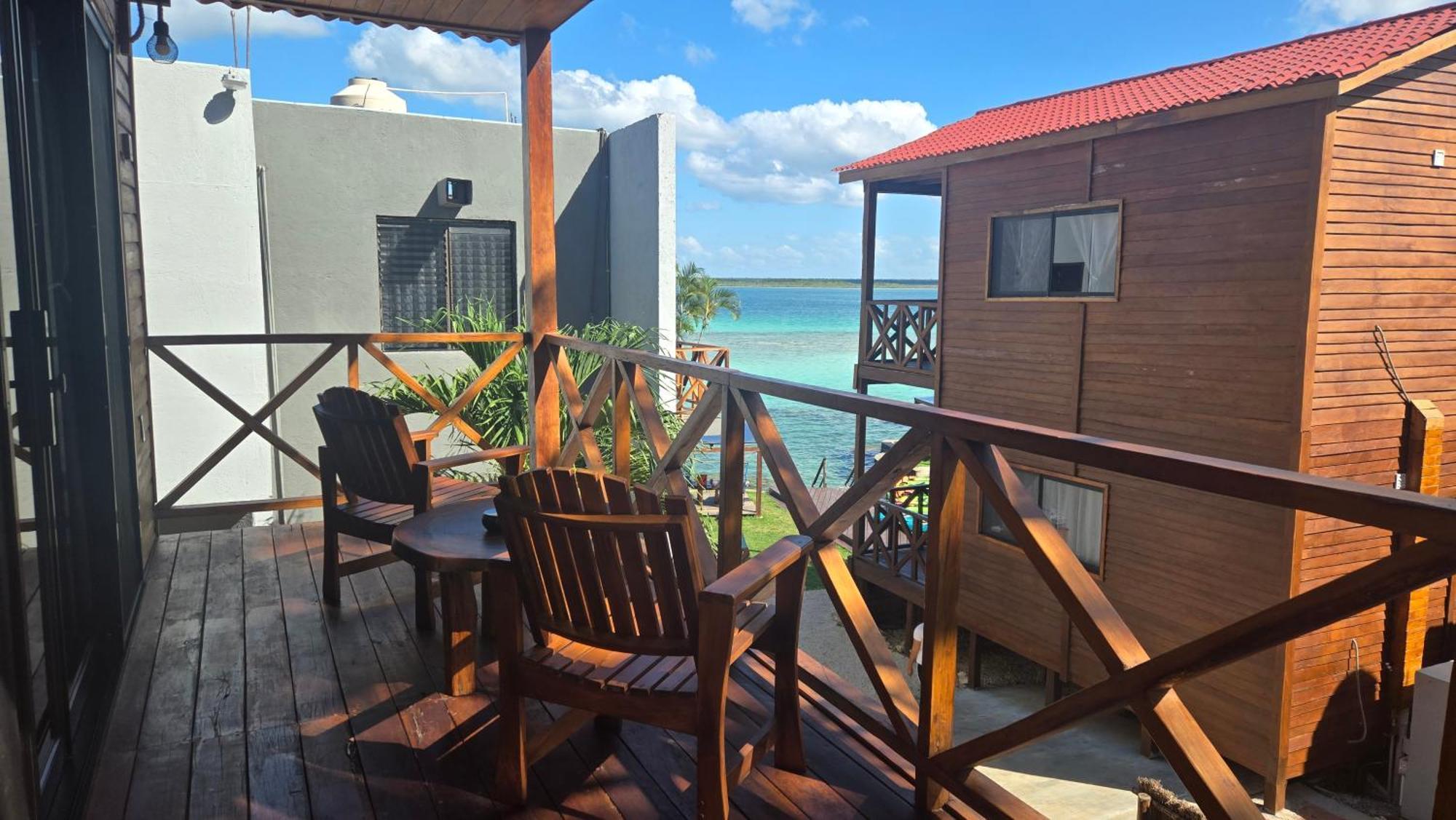 Blue Caribe Bacalar Front Lagoon ภายนอก รูปภาพ
