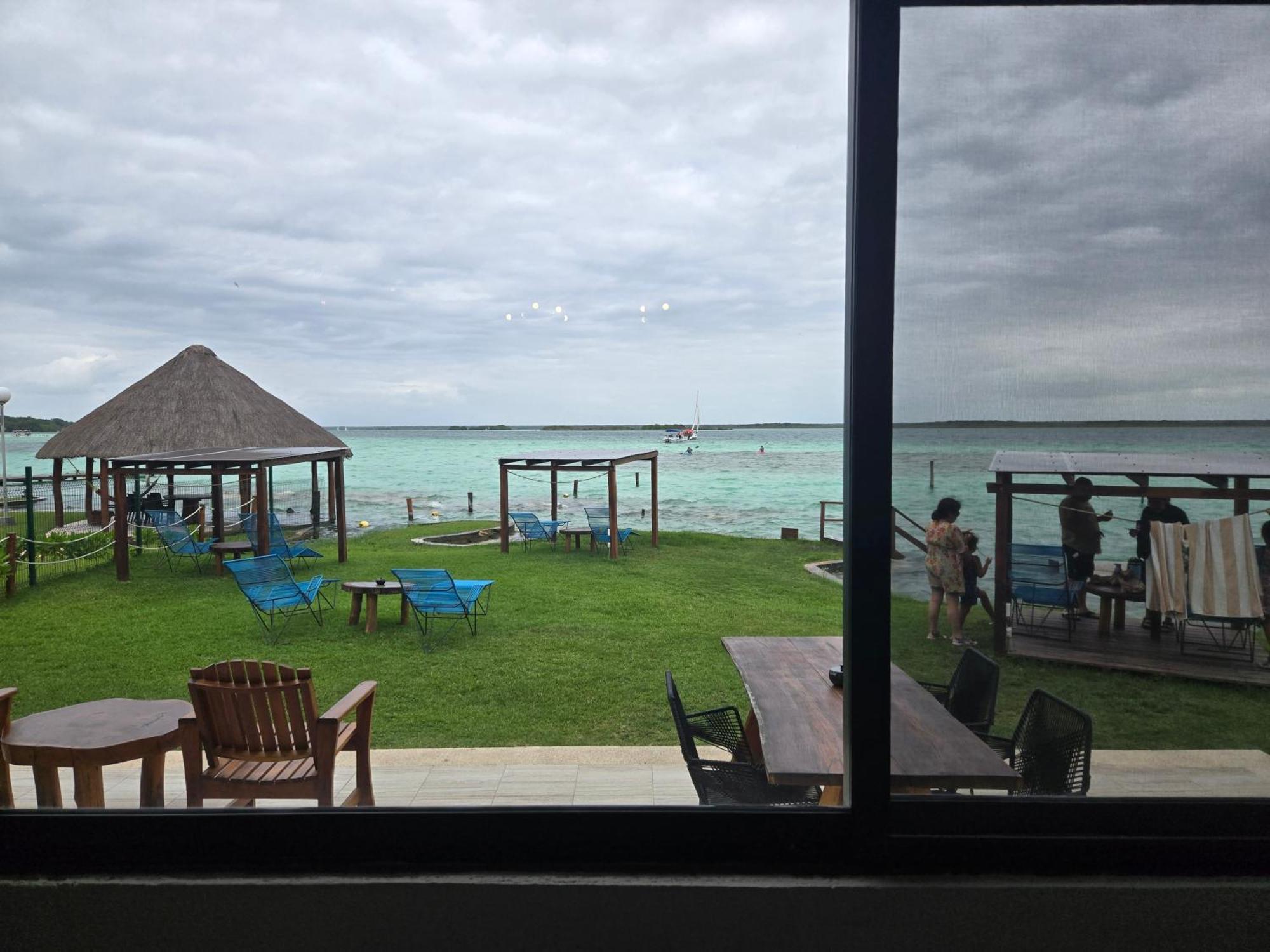 Blue Caribe Bacalar Front Lagoon ภายนอก รูปภาพ